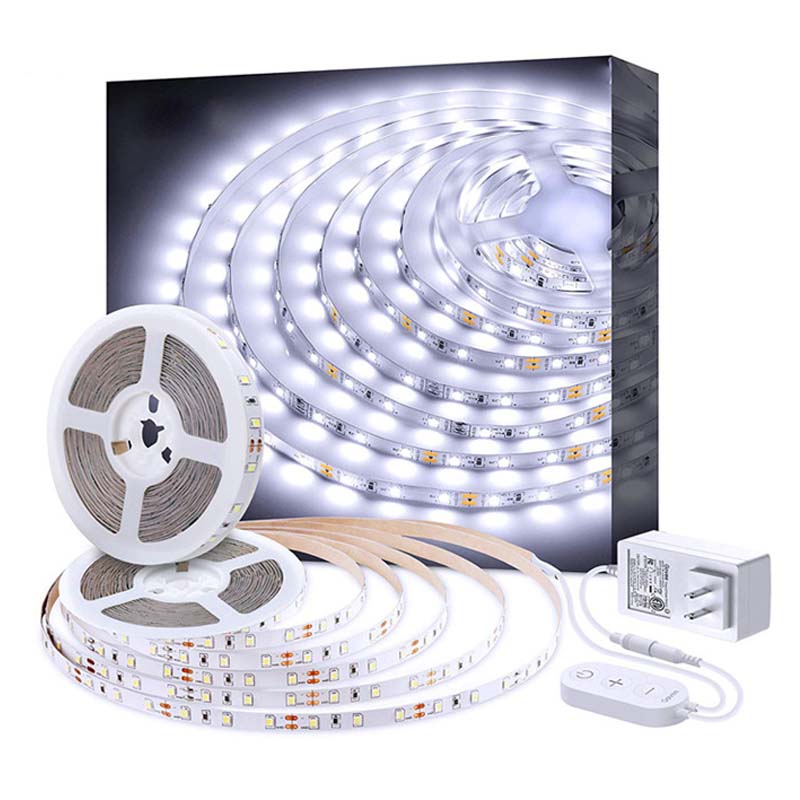 DC12V High Density 2835 LED Strip Light Kit Dimmable 5m/16.4ft 300LEDs CRI85 Flexible LED Strips DC12V High Density 2835 LED Strip Light Kit Dimmable 5m/16.4ft 300LEDs CRI85 Flexible LED Strips